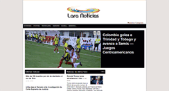 Desktop Screenshot of laranoticias.com